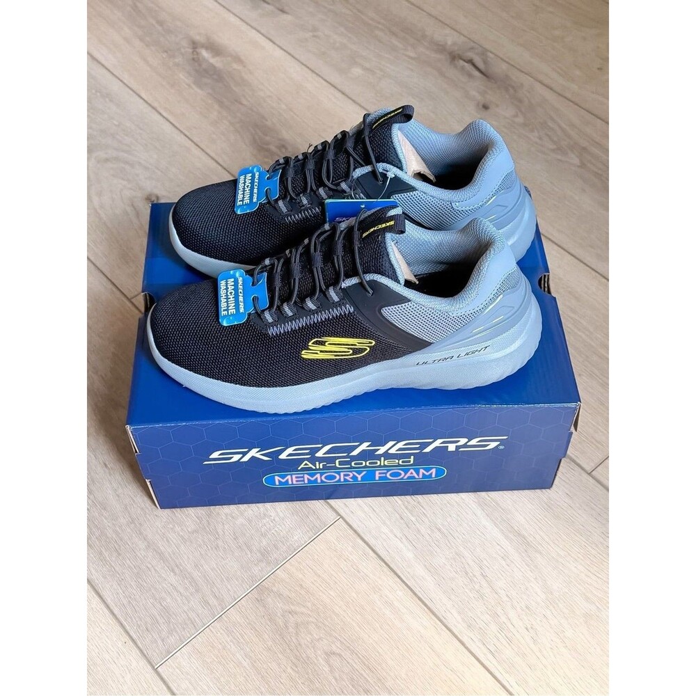 SKECHERS BOUNDER 2.0 ANAKO MEMORY FOAM ATHLETIC SNEAKER SIZE 7 NIB 232673